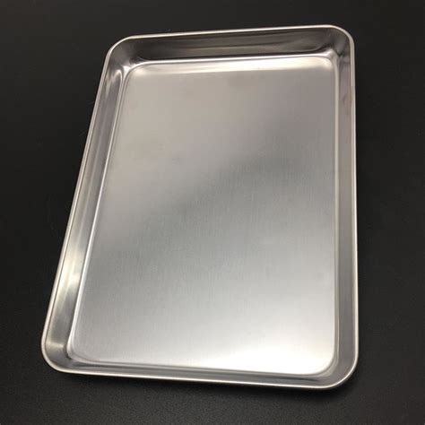 Rectangular Stainless Steel Bakery Oven Baking Tray Restaurant Catering ...