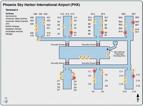 Phx Terminal 4 Map – Verjaardag Vrouw 2020