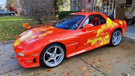 The Original 'Fast and Furious' RX-7 Goes for Sale With a Built-In ...