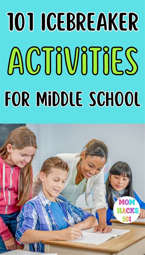 101 Middle School Icebreakers: Games, Activities, Worksheets ...