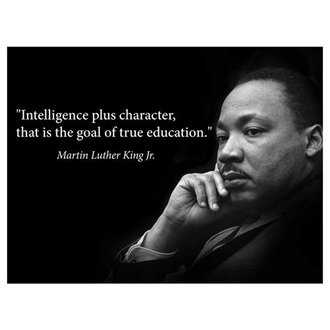 Martin Luther King Jr. Poster famous inspirational quote banner for ...