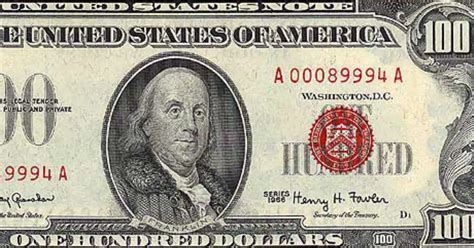 Benjamin Franklin and the history of the $100 bill.