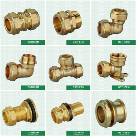 Copper Pipe Brass Fittings | Copper pipe fittings, Pipe & fittings ...