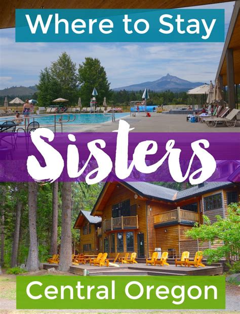 Where to Stay in Sisters Oregon | Sisters oregon, Pacific northwest ...