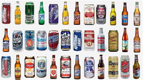 36 Cheap American Beers, Ranked National Beer Day, National Games, Best ...