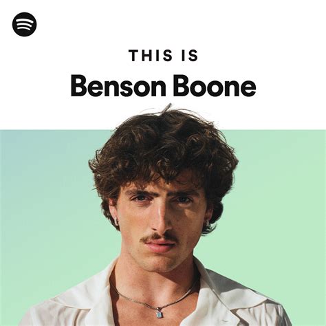 This Is Benson Boone - playlist by Spotify | Spotify