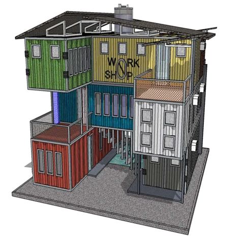 Container House Floor Plans / 31 Shipping Containers Home by ...