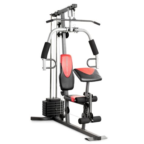 Weider 2980 X Home Gym System with 80 Lb. Vinyl Weight Stack - Walmart ...