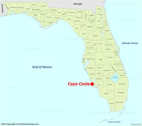 Cayo Costa Map | Florida, U.S. | Detailed Maps of Cayo Costa