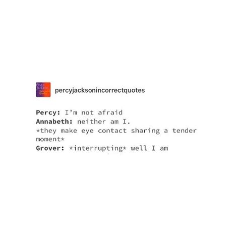 Lol oh Grover | Percy jackson books, Percy jackson funny, Percy jackson ...