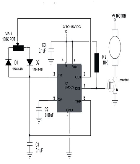 230v Dc Motor Speed Control Circuit Diagram