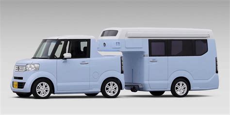 Honda N-TRUCK/N-CAMP concept is one cute RV | Car camper, Mini camper ...