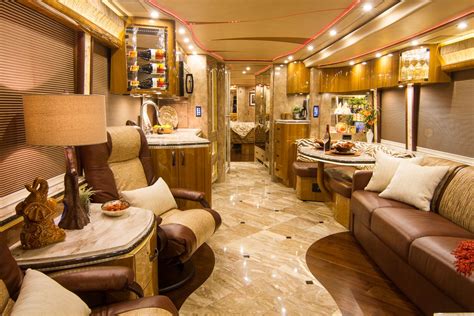 Marathon Custom Coach #1221 on Prevost H3-45: Glamorous Luxury Motorhome