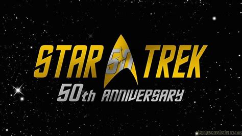 14 best STAR TREK 50th anniversary logo images on Pinterest ...