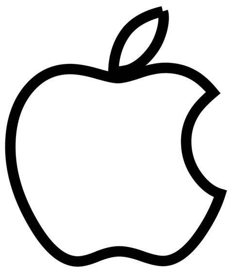 Apple Logo Hollow