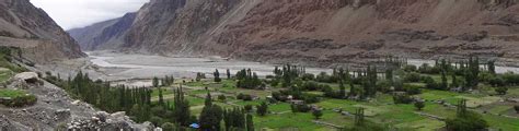 Shyok River in Nubra Valley, Shyok River Valley