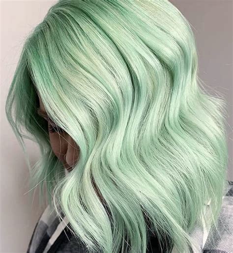 Seafoam Green Hair - 2024 HairStyles Ideas