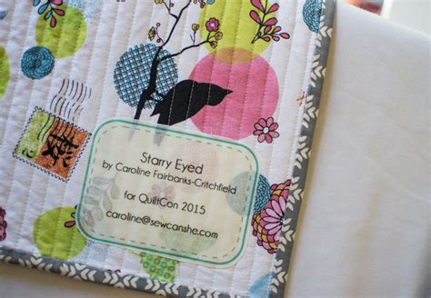 Free Printable Quilt Label Ideas