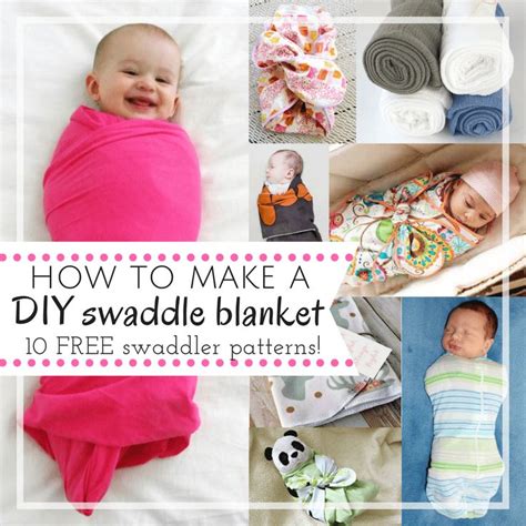 Learning how to make a swaddle blanket is easy when you have DIY ...