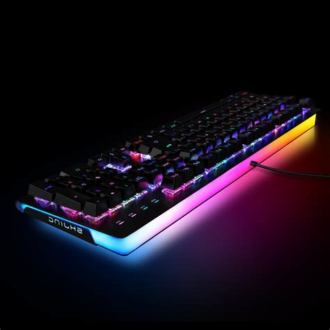 ET Robot RGB Mechanical Gaming Keyboard 16.8 Million Color LED Backlit ...