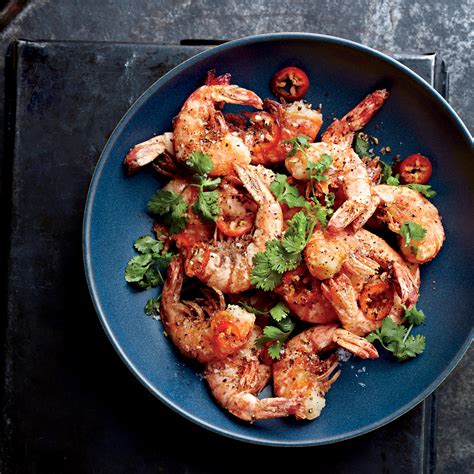 Salt-and-Pepper Shrimp Recipe | Epicurious