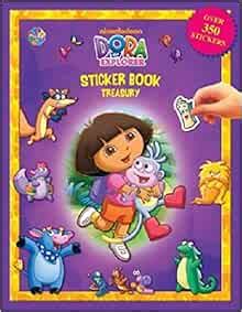 Dora The Explorer Sticker Book Treasury: Dora The Explorer Sticker Book ...