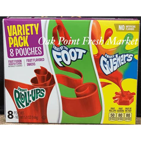 General Mills Fruit Flavored Snacks, Fruit Fusion Assorted Flavors ...