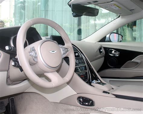 Aston Martin DB11 interior in India