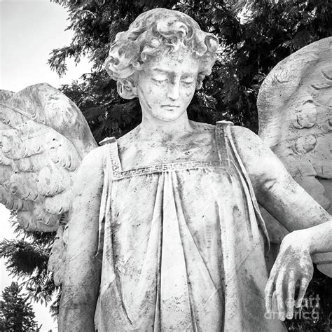 Sad Angel Statue