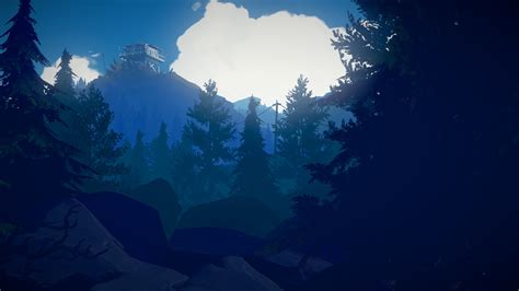 Firewatch Blue Wallpapers - Wallpaper Cave