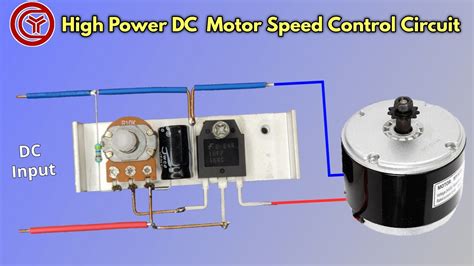 High power DC motor speed control circuit - YouTube