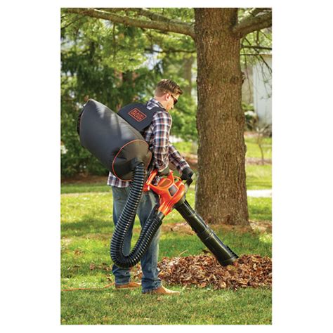 BLACK & DECKER 3-in-1 Vacpack(TM) Leaf Blower/Vacuum/Mulcher - 12 A ...