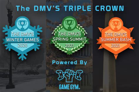 Game Gym Announces “DMV’s Triple Crown” – Series of Annual Online ...