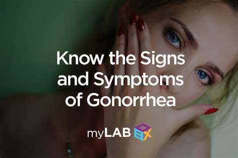 Know the Signs and Symptoms of Gonorrhea | At Home STD Test - STD ...