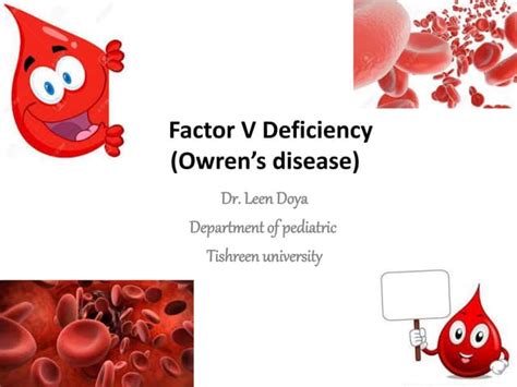 Factor v deficiency | PPT