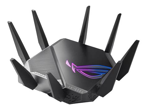 ASUS ROG Rapture GT-AXE11000 - wireless router - Wi-Fi 6E - Wi-Fi 6 ...