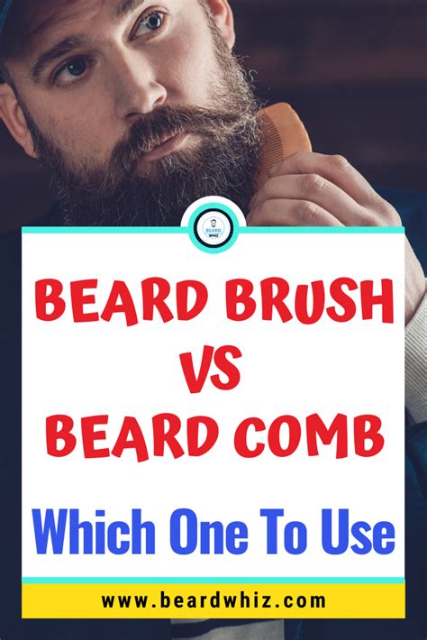 Beard Brush vs Comb: Which One To Use in 2020 | Beard brush, Beard ...