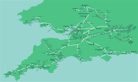 akzeptieren Verwechseln Schub gwr train routes map irgendwo ungebraucht ...