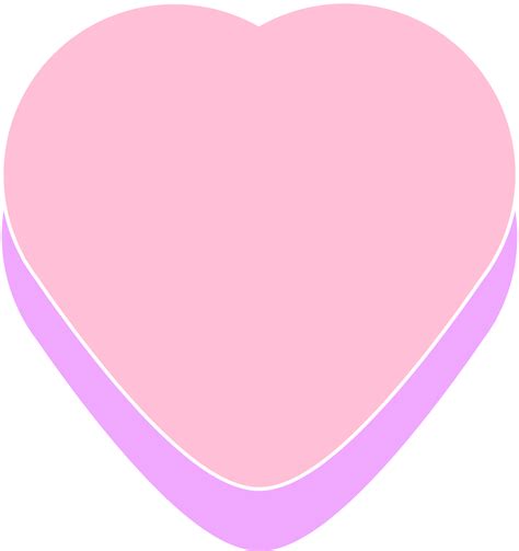 cute pastel heart sticker decoration 17217378 PNG