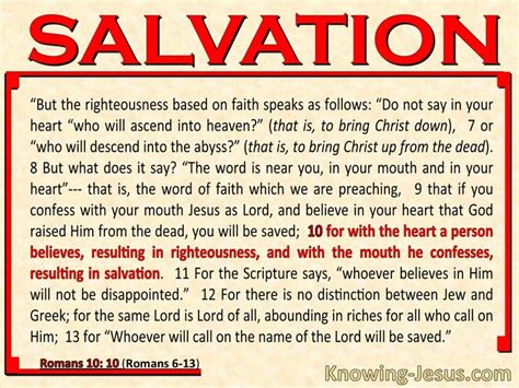 10 Bible Verses About Salvation Youtube - Riset