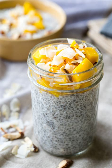 Chia Seed Pudding with Coconut Milk (Vegan, GF) | The Worktop