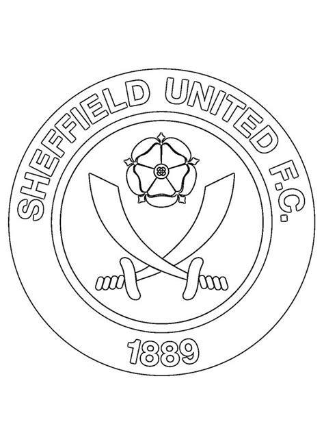 Sheffield United FC Coloring Page - Funny Coloring Pages