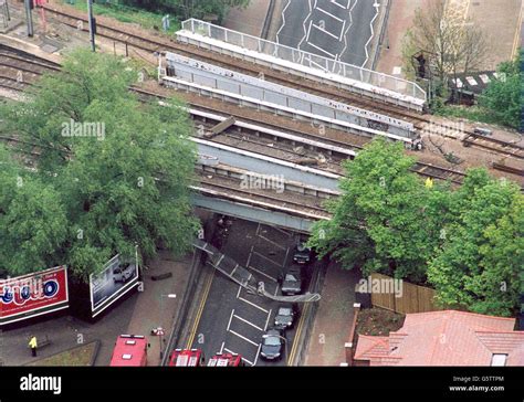 Potters Bar Train Crash Stock Photo - Alamy