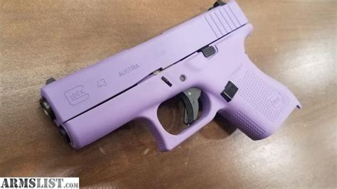 ARMSLIST - For Sale: Royal Purple Glock 43