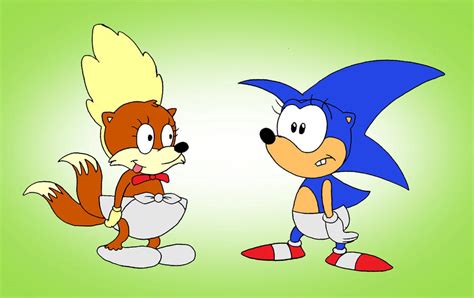 Baby Sonic and Tails by BennytheBeast on DeviantArt