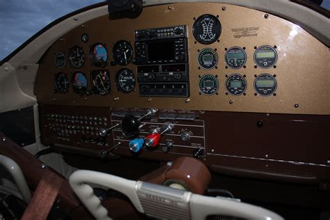 Interior of a Cessna 195 | Single Engine | Pinterest | Aviation ...