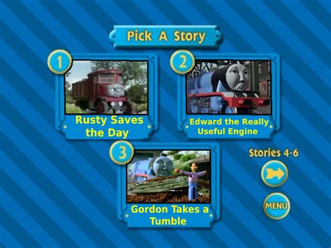 Rusty Saves the Day Pick a Story 1-3 Menu by MaksKochanowicz123 on ...