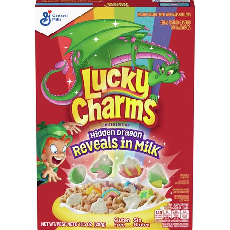 General Mills Lucky Charms Cereal Box Garden Grocer, 45% OFF