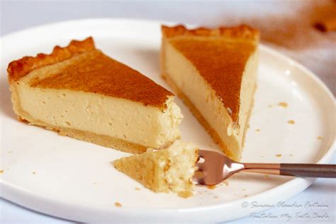 Traditional South African Milk Tart (Melktert) - Tantalise My Taste Buds