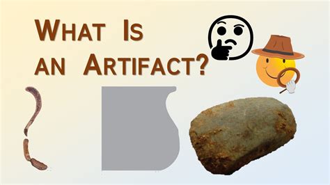 What Is an Artifact? – Short Answer – Archaeology Studio 145 🤔 - YouTube